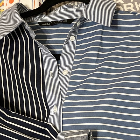 Zara chemise/tunique médium hi-low - Picture 2 of 7